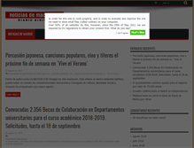 Tablet Screenshot of noticiasdemadrid.es